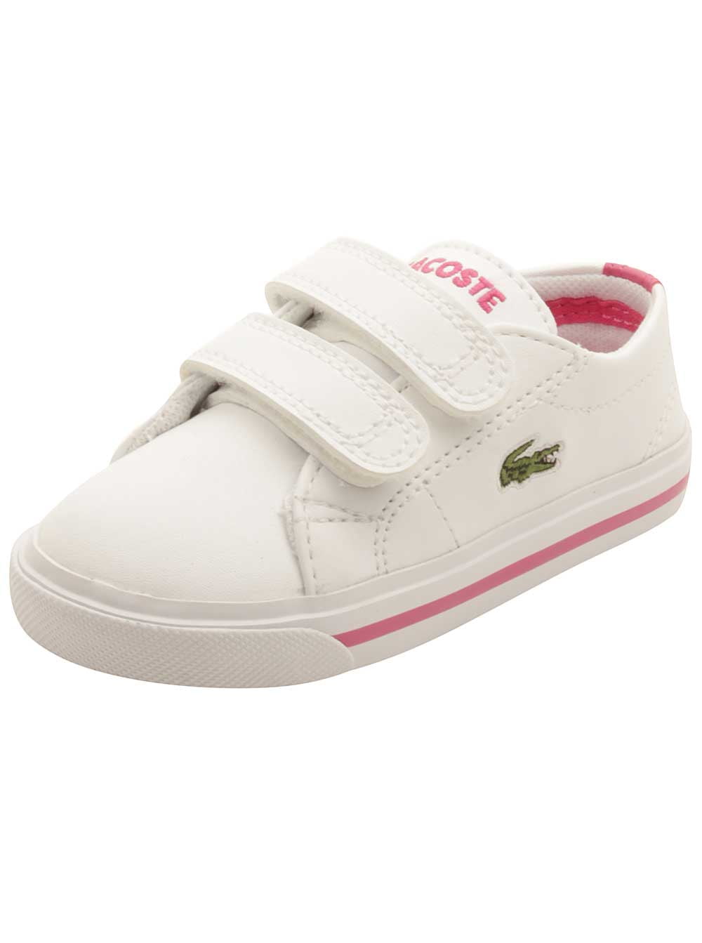 Lacoste Infant Marcel 117 Sneakers in White/Pink