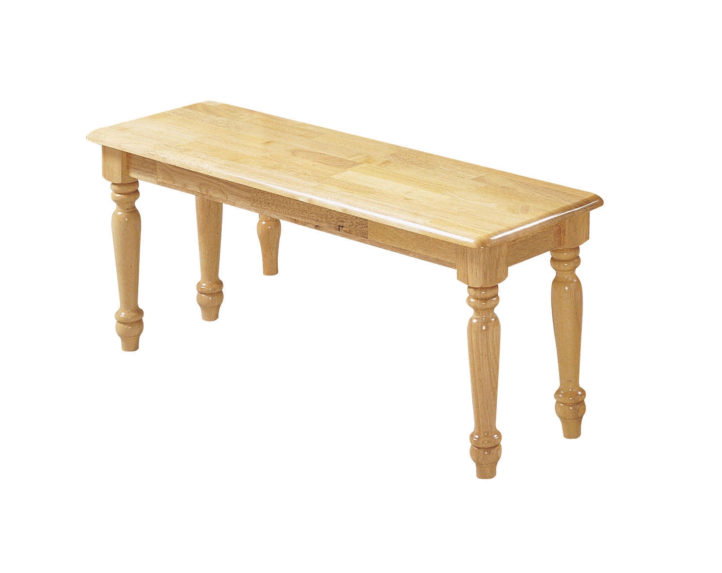 Dining Room Bench, Natural Finish