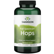 Swanson Full Spectrum Hops 310 mg 180 Caps