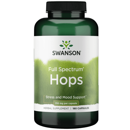 Swanson Full Spectrum Hops 310 mg 180 Caps