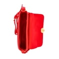 thumbnail image 4 of Time and Tru Women's Vida Crossbody, True Red, 4 of 5
