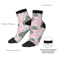 thumbnail image 6 of Pofeuu Lilies Flowers Print 30cm Socks, Adult Running Hiking Socks for Youth and Adult, 6 of 7