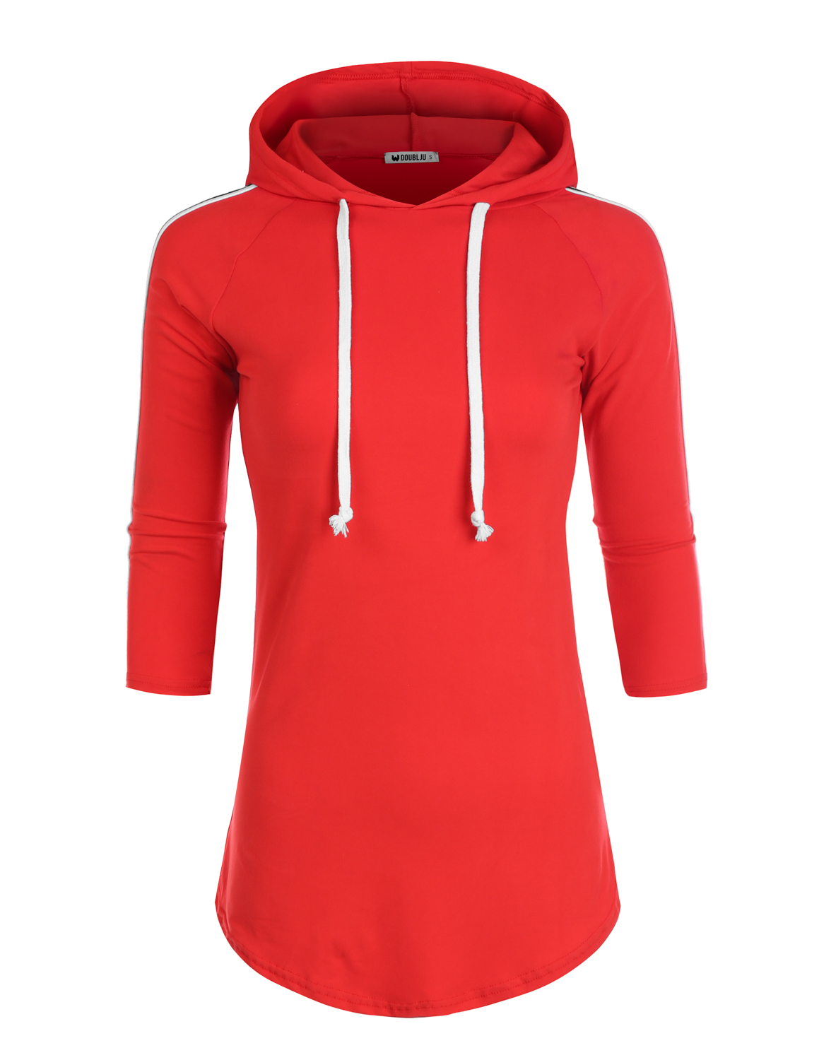 plus size longline hoodie