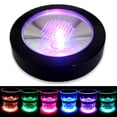 thumbnail image 1 of WJCA Smart LED Drink Coasters Set - USB Rechargeable Glowing Pads for Beverage Containers, Ideal Home Bar Decor & Party Entertainment., 1 of 9