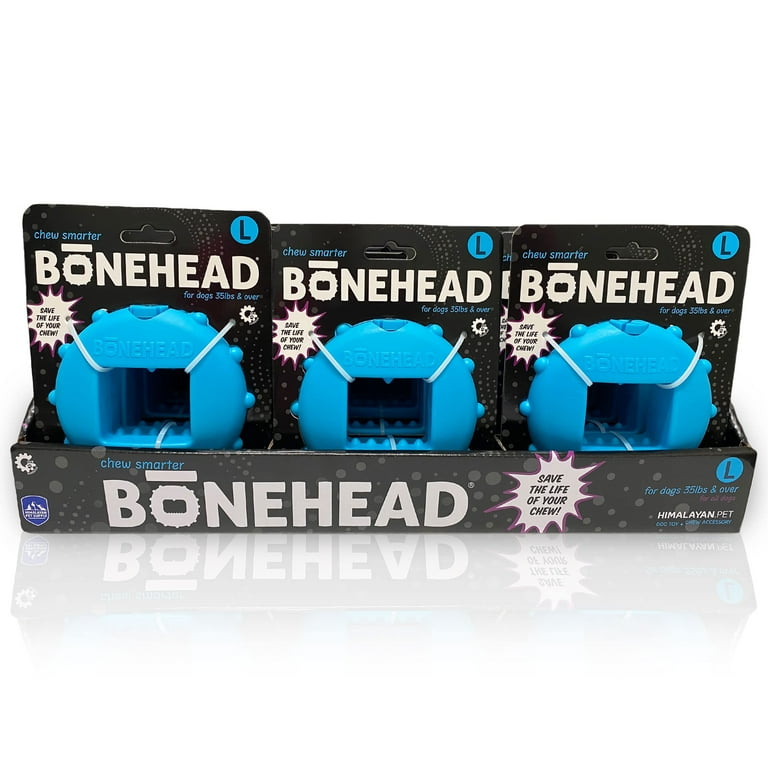 Himalayan Dog Chew Bonehead Large Dog Chew Holder Secures Chews for Dogs Chew Smarter and Longer Stimulate Your Dog Holds Yak Chews with Screw in Fastener 1 Dog Toy KK25 KK25 Walmart