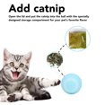 thumbnail image 3 of Intelligent Interactive Cat Ball Toy, Multipurpose Moving Ball Puzzle Toy with LED Lights, Gravitational Design Silicon , Automatic Cat Rolling Ball Toys for Cats Dogs, 3 of 7