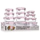 thumbnail image 1 of Contenedores de Vidrio para Almacenamiento de Alimentos BAKKENMASTER Juego de 24 Piezas Color Rosa, 1 of 8
