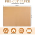 thumbnail image 2 of 200 Pcs Parchment Paper Baking Sheets, Heavy Duty Precut Baking Sheets Nonstick Parchment for Cookies Steaming Grilling Cooking Air Fryer Oven Pan Air Fryer(Brown,13 x 18 Inch), 2 of 7