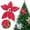 Red, variant on Christmas Tree Decorations Christmas Ornaments Christmas Flowers Artificial Glitter Flowers Home Decor Tree Wreaths Decor Wedding Party Holiday Decoration