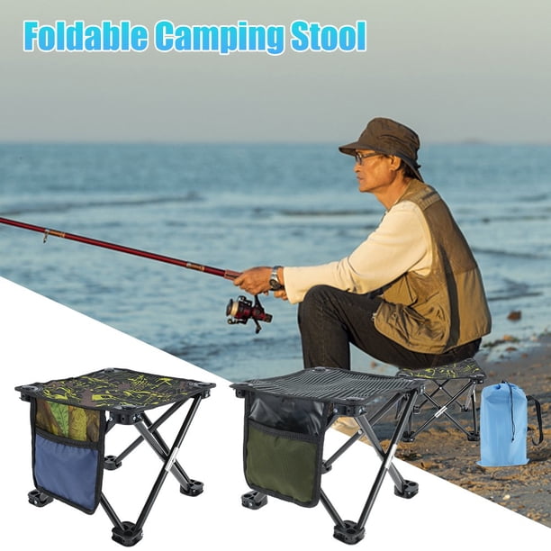 Pêche,Chaise de pêche pliante Portable, tabouret d'extérieur, siège