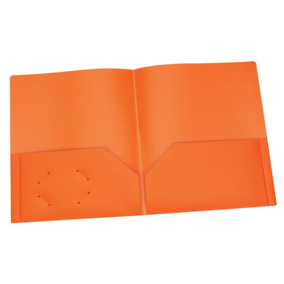 Two-Pocket Heavyweight Poly Portfolio Folder