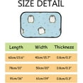 thumbnail image 3 of GZHJMY Soft Bath Door Mat Rug Cute Cartoon Penguin Blue Non Slip Dootmat Entry Mats for Bathroom Living Room Front Door Carpet Runner, 3 of 7