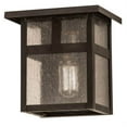 thumbnail image 4 of Meyda 43562 8 in. Hyde Park T Mission Wall Sconce - Craftsman Brown, 4 of 4