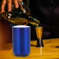 thumbnail image 4 of Abrebotels de cerveza potable Empuje hacia abajo Bebidas magnéticas Herramientas de material acero inoxidable Regalos botel Removedor automático de Azul perfecl Abrebotellas, 4 of 7