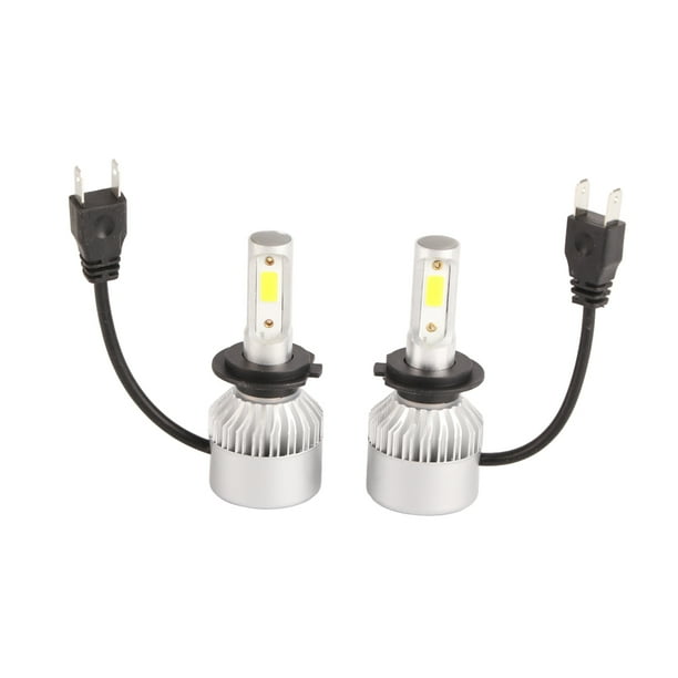 Kit de Bombilla de Faros LED, Bombilla de Faro H7 Iluminación Uniforme de Prueba de Alta Temperatura 2 Para Automóvil