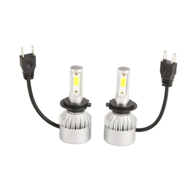 Kit de Bombilla de Faros LED, Bombilla de Faro H7 Iluminación Uniforme de Prueba de Alta Temperatura 2 Para Automóvil