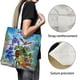 thumbnail image 3 of RoboGobo Bolso de tela con estampado de lienzo para mujer, bolsa de compras reutilizable y estética, con cremallera interior, regalo para mujer,38*45cm., 3 of 6