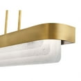 thumbnail image 2 of 44160NBRLED Kichler Lighting Serene - 64W 2 LED Linear Chandelier In Contemporary Style-7.25 Inches Tall and 6 Inches Wide, 2 of 7