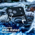 thumbnail image 2 of Encased Waterproof Case for iPhone 17 Pro with Belt Clip - IP-68 Full-Body Protection with Camera Control Button and Port Covers [Military Grade] (Compatible with MagSafe), 2 of 9