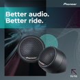 thumbnail image 2 of Altavoces para coche Pioneer TS-T15 Soft Dome Tweeter 3/4 Par, 2 of 6