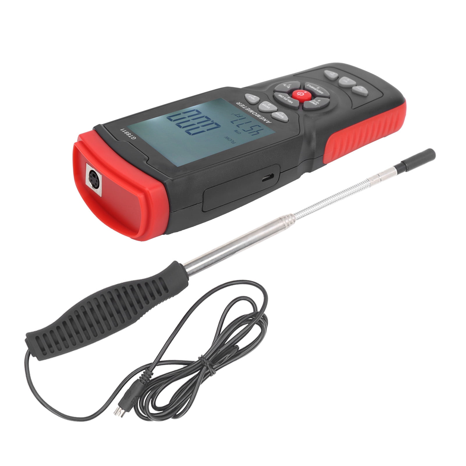 Wind Speed Tester, Record 960 Data Wind Speed Gauge For Wind Speed