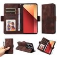 thumbnail image 1 of Funda GANGXUN para Xiaomi Redmi Note 13 Pro 4G con diseño acolchado elegante, cuero PU, protección total y ajuste preciso, 1 of 5