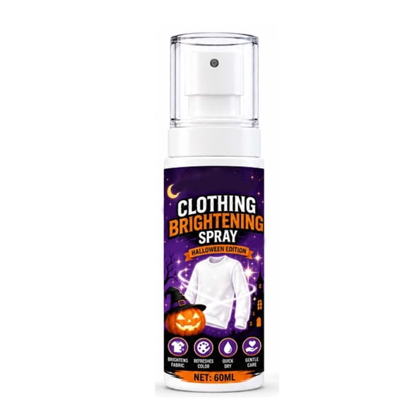 Instant Fabric Spray Paint, Color Spray-On Fabric Paint, Halloween Clothing Brightening Spray 60ML Fast Drying Fabric Color Revive Tool for Costume DIY Party Decor