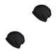 thumbnail image 1 of Naiovety Sombreros Otoño Invierno Skullies Gorros Chemo Caps Espesar Bonnet Tejido Deportes al aire libre Protección Equitación Ciclismo negro 2Conjunto, 1 of 6
