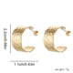 thumbnail image 5 of HomeKingdee Women's Irregular Shaped Beads Geometric Creative Earrings - Alloy Metal Gold Color​ Color Jewelry Accessories for Wedding Party Occasions, 5 of 5