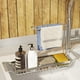 thumbnail image 3 of Sponge Holder for Kitchen Sink, Stainless Steel Telescopic Sink Storage Rack Holder-Stainless Steel Telescopic Sink Sponge Holder, 3 of 5