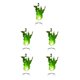 thumbnail image 2 of Advancent Decoración de Halloween Luces LED Efectos impresionantes para fiesta Decoración de fiesta Halloween Prop geen Type2 NO2, 2 of 6