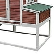 thumbnail image 6 of My Backyard Farm DDP-1732L Chicken Ranch Coop, Dark Red,  84 x 44.9 x 70.8-In. - Quantity 1, 6 of 7