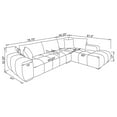 thumbnail image 7 of Camacho Upholstered Chaise Sectional Sofa Amber, 7 of 7