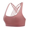 thumbnail image 1 of Sujetador deportivo clásico con espalda cruzada y sin aro de acero para mujer, ropa interior deportiva a prueba de golpes para yoga, correr, talla grande europea y americana, 1 of 6