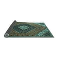 thumbnail image 2 of Ahgly Company Indoor Round Persian Light Blue Traditional Area Rugs, 4' Round, 2 of 4