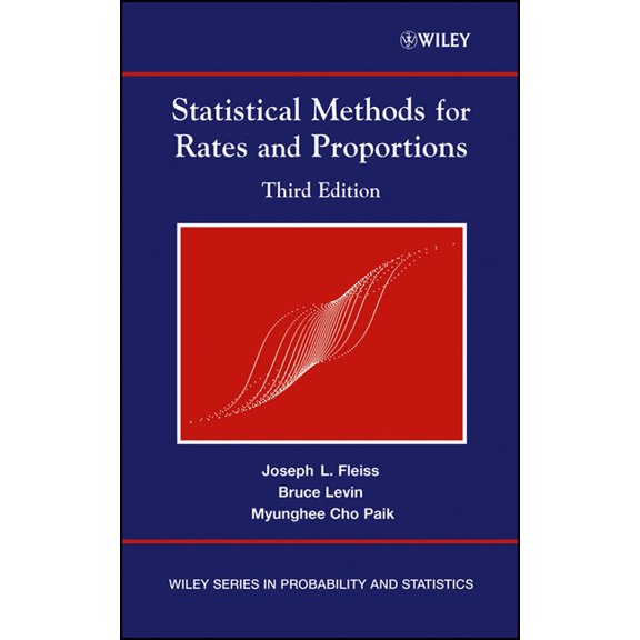 Wiley Probability and Statistics Statistical Methods for Rates and Proportions, Book 260, (Hardcover)