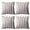 Gray, variant on AUQ 4Pcs Decorative Pillow Covers No Pilling 16X16 Pillow Covers Wrinkle Free Throw Pillow Cover Style1