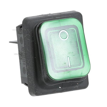 

PRINCE CASTLE 78-228S SWITCH ROCKER LIGHTED (GREEN) FOR PRINCE CASTLE