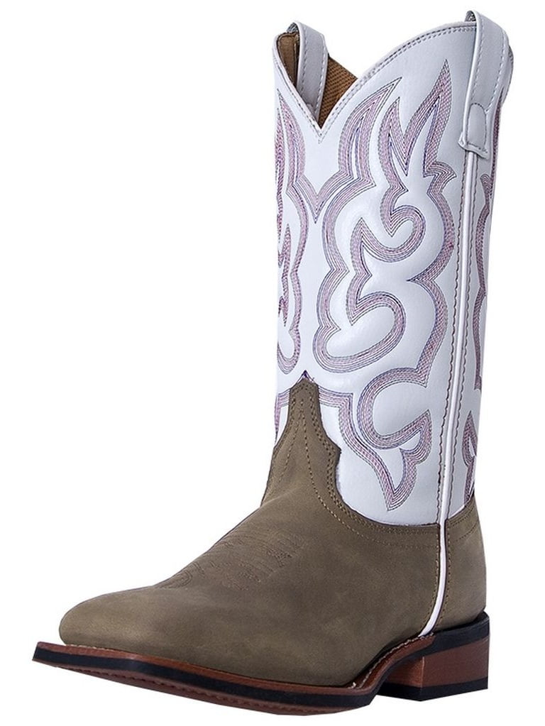Laredo Laredo Western Boots Womens Cowboy Mesquite Broad Toe Taupe