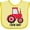 Banana, variant on Inktastic Farming Red Tractor Farm Baby Boys or Girls Baby Bib