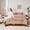 Orange, variant on Homewish Winter Christmas Gloves Twin Bedding Sets 7-Piece, Stripe Abstract Lines Bedding Comforter Set, Teems Kids Boys Girls Reversible Sheet Sets, Super Cozy Room Decor