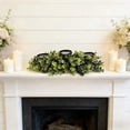 thumbnail image 2 of zhangmingg Floral Green Candle Holder Centerpiece for Home Spring Tabletop Arrangement, 2 of 5