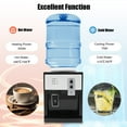 thumbnail image 3 of Miumaeov Top Loading Water Cooler Dispenser Desktop Electric Hot Cold Water Dispenser, 3 of 9