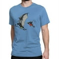 thumbnail image 1 of Le Chauve-Souris et le Rouge-Gorge T-shirt Homme-Moyen, 1 of 4
