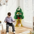 thumbnail image 3 of Topbuy Tree Bookshelf for Kids 5-Tier Wooden Baby Corner Bookcase with Anti-Toppling System, 3 of 9
