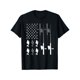thumbnail image 1 of Youngsters' Patriotic Fishing Rod & American Flag T-Shirt - Cotton, Crew Neck, Short Sleeve - Perfect for Boys & Girls, Great for Christmas & Thanksgiving Gifts, 1 of 6