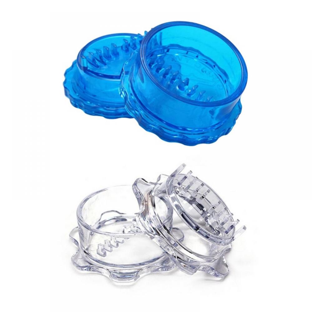 2 Pack Garlic Crusher Grinder Unbreakable Plastic Multi Crusher Crush