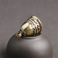 thumbnail image 3 of opvise Multifunctional Bell Pendant Crisp Sound Brass DIY Craft Bell Sign for Home Bronze, 3 of 8