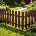 thumbnail image 6 of COM1950s Garden Fence Decorative Border, Plastic Fence Edging for Flower Beds, Lawns and Pathways, Small Garden Fence with Ground Studs, Portable Outdoor Yard Fence for Landscaping and Patio Use, 6 of 7