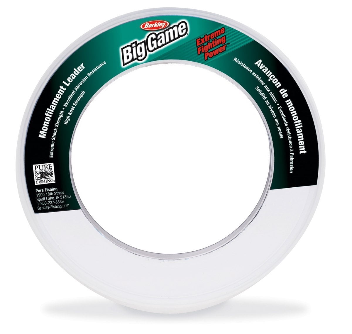 Berkley Trilene Big Game, Green, 50lb 22.6kg Monofilament Fishing Line